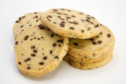 Stracciatella Taler, 6 Stück